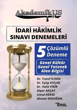 Akdemikus - İdari Hakimlik Sınavı Denemeleri | Temsil Kitap (Ciltsiz)  - Resim 1