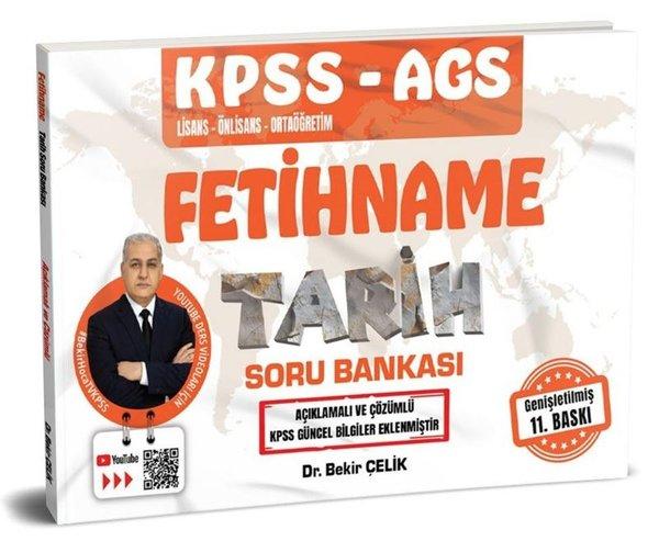 KPSS - AGS Fetihname Tarih Soru Bankası | Pelikan Yayınları (İnce Kapak)  - Resim 1
