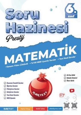 6. Sınıf Prestij Matematik Soru Hazinesi - Ali Can Güllü kitap kapağı