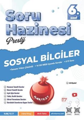 6. Sınıf Prestij Sosyal Bilgiler Soru Hazinesi - Ali Kiyatsil kitap kapağı