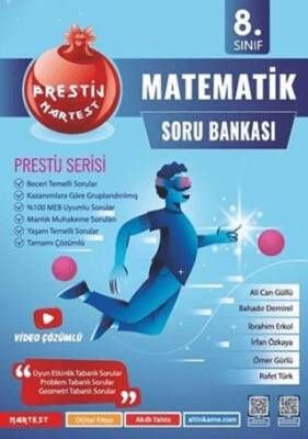 8. Sınıf Matematik Prestij Soru Bankası - Kolektif kitap kapağı