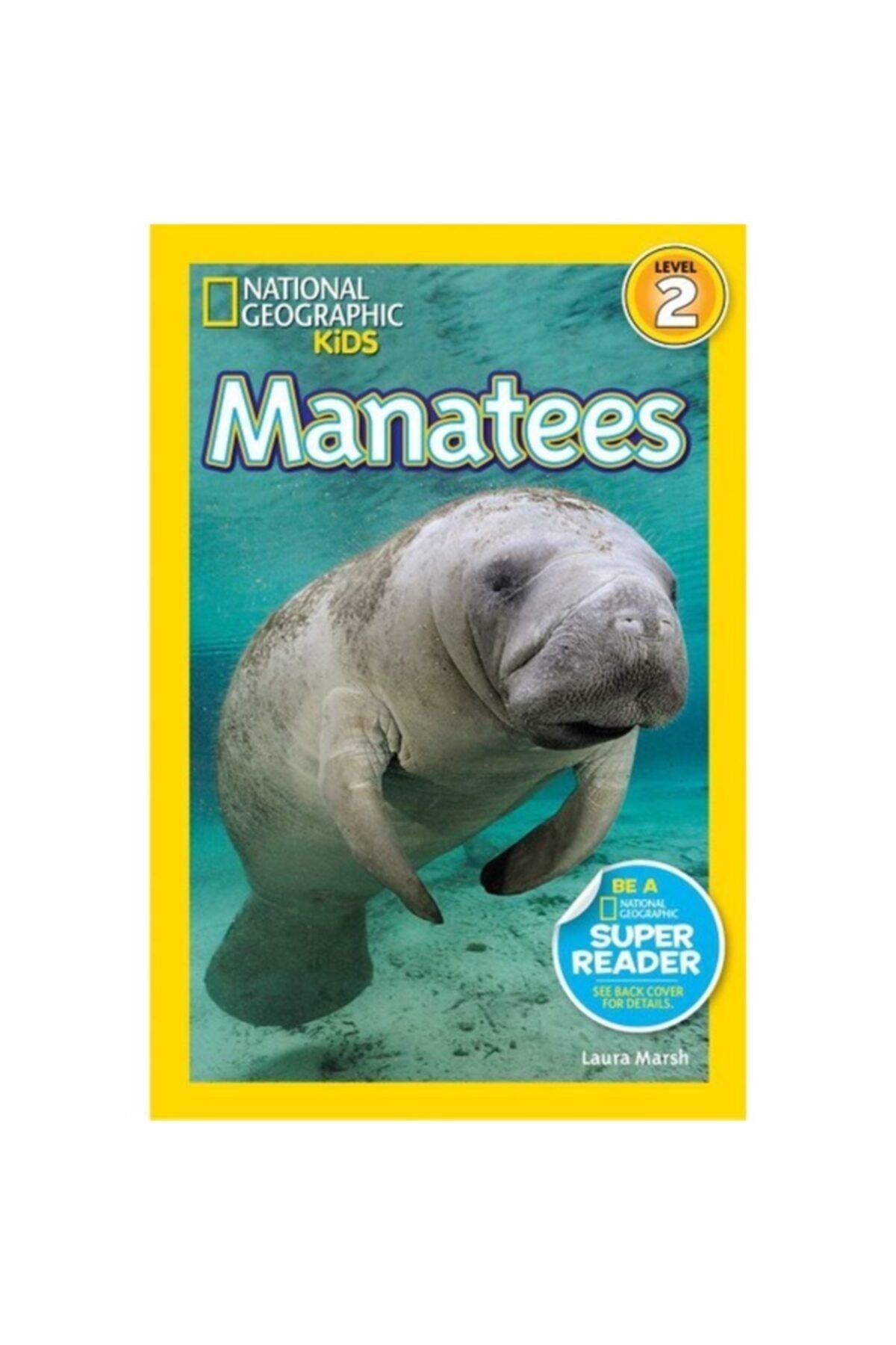 Natıonal Geographıc Yayınları National Geographic Readers: Manatees kitap kapağı