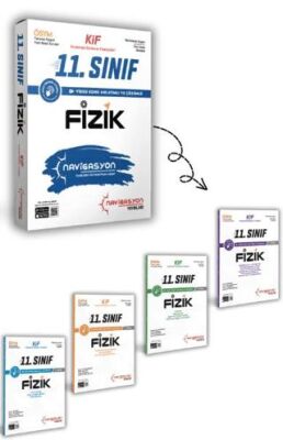 Navigasyon Yayınları 11.Sınıf Fizik Müfredatının Tamamı Kif Seti (Kademeli İlerleme Fasikülleri) - Kolektif kitap kapağı