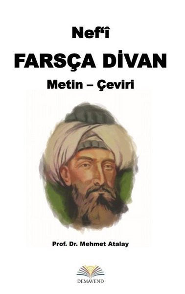 Nef'i Farsça Divan Metin-Çeviri - Mehmet Atalay kitap kapağı