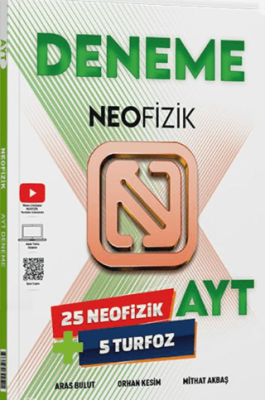 AYT Fizik Deneme NeoFizik Yayınları - Komisyon kitap kapağı