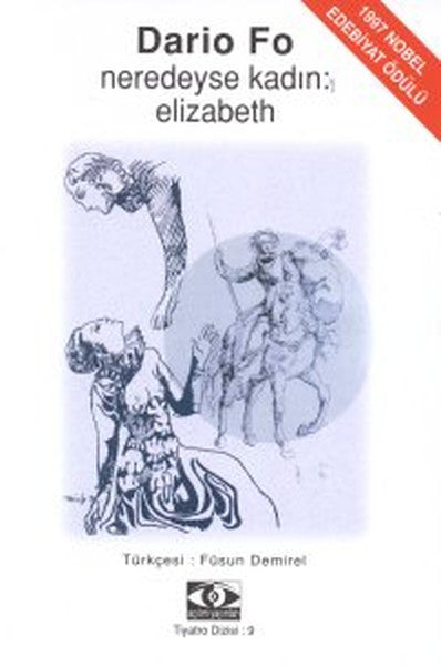 Neredeyse Kadın: Elizabeth - Dario Fo kitap kapağı