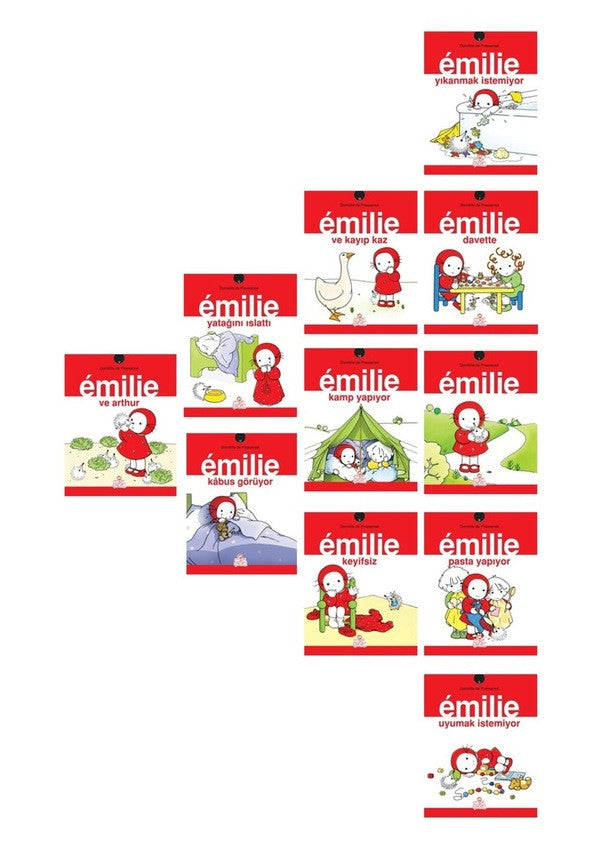 Nesil Çocuk Emilie - 11 Kitap Set kitap kapağı