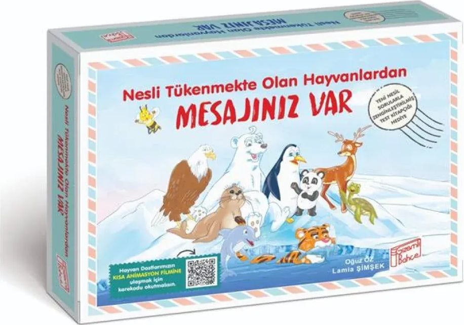 Nesli Tükenmekte Olan Hayvanlardan Mesajınız Var - Oğuz Öz kitap kapağı