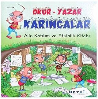 Netbil Yayınları 1. Sınıf Okur Yazar Karıncalar Okuma Yazma Seti - Kolektif kitap kapağı