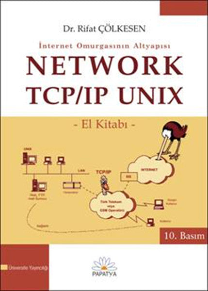 NETWORK TCP/IP ve UNIX El Kitabı - Dr. Rifat Çölkesen kitap kapağı