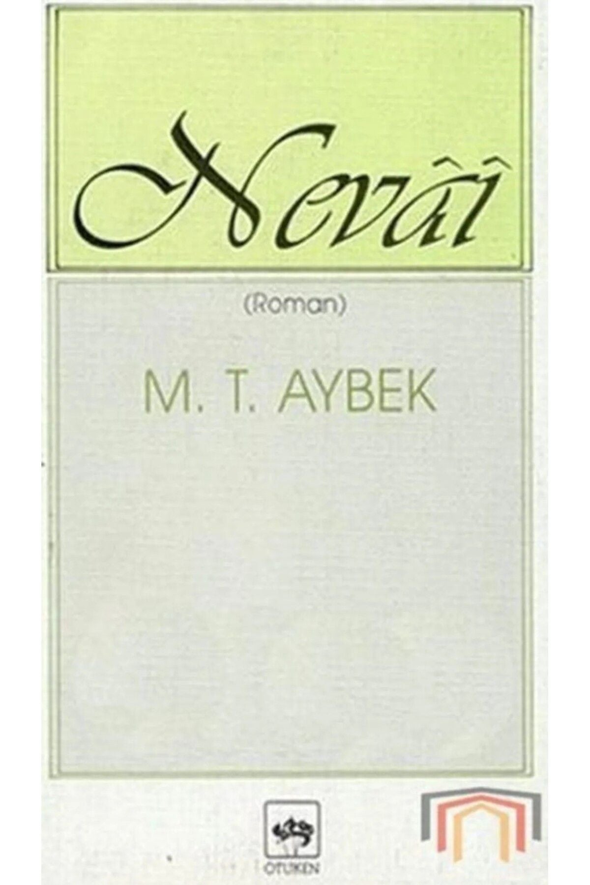 Nevâî - M.T. Aybek kitap kapağı