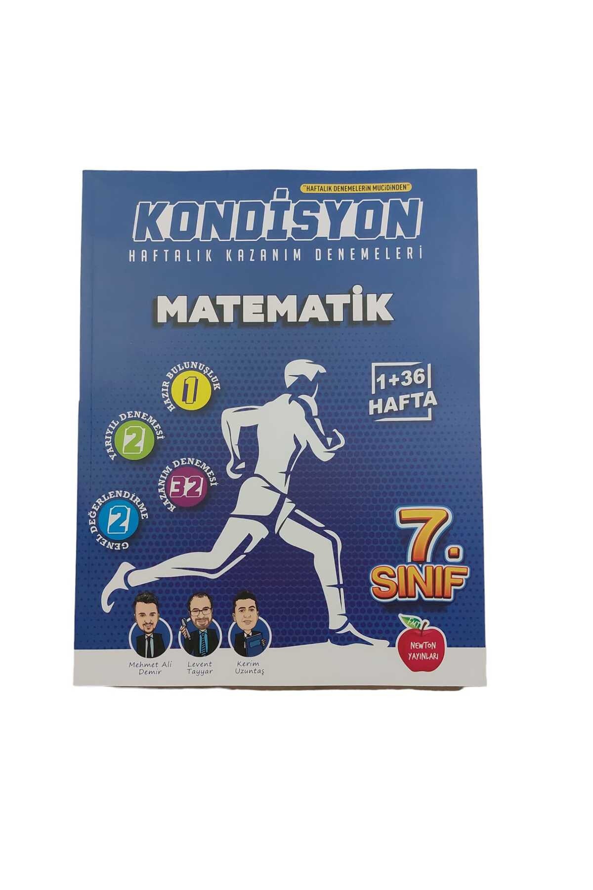 Newton 7.Sınıf Kondisyon+ Matematik Denemesi 37 Hafta kitap kapağı