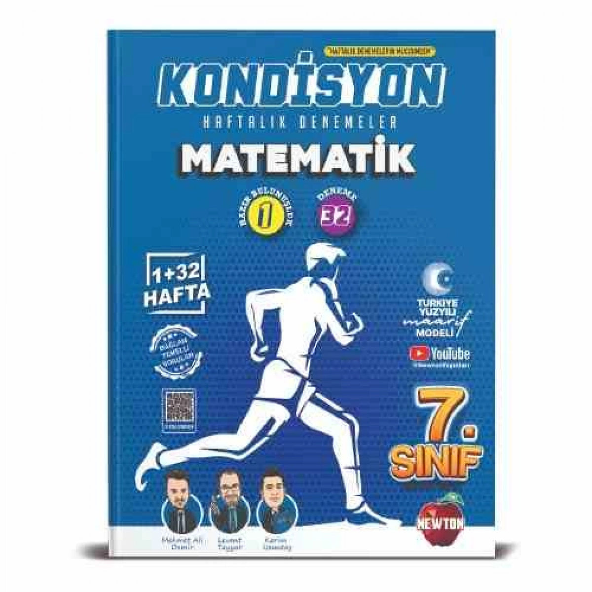 Newton 7.Sınıf Kondisyon Matematik Haftalık Kazanım Denemeleri Maarif Model kitap kapağı