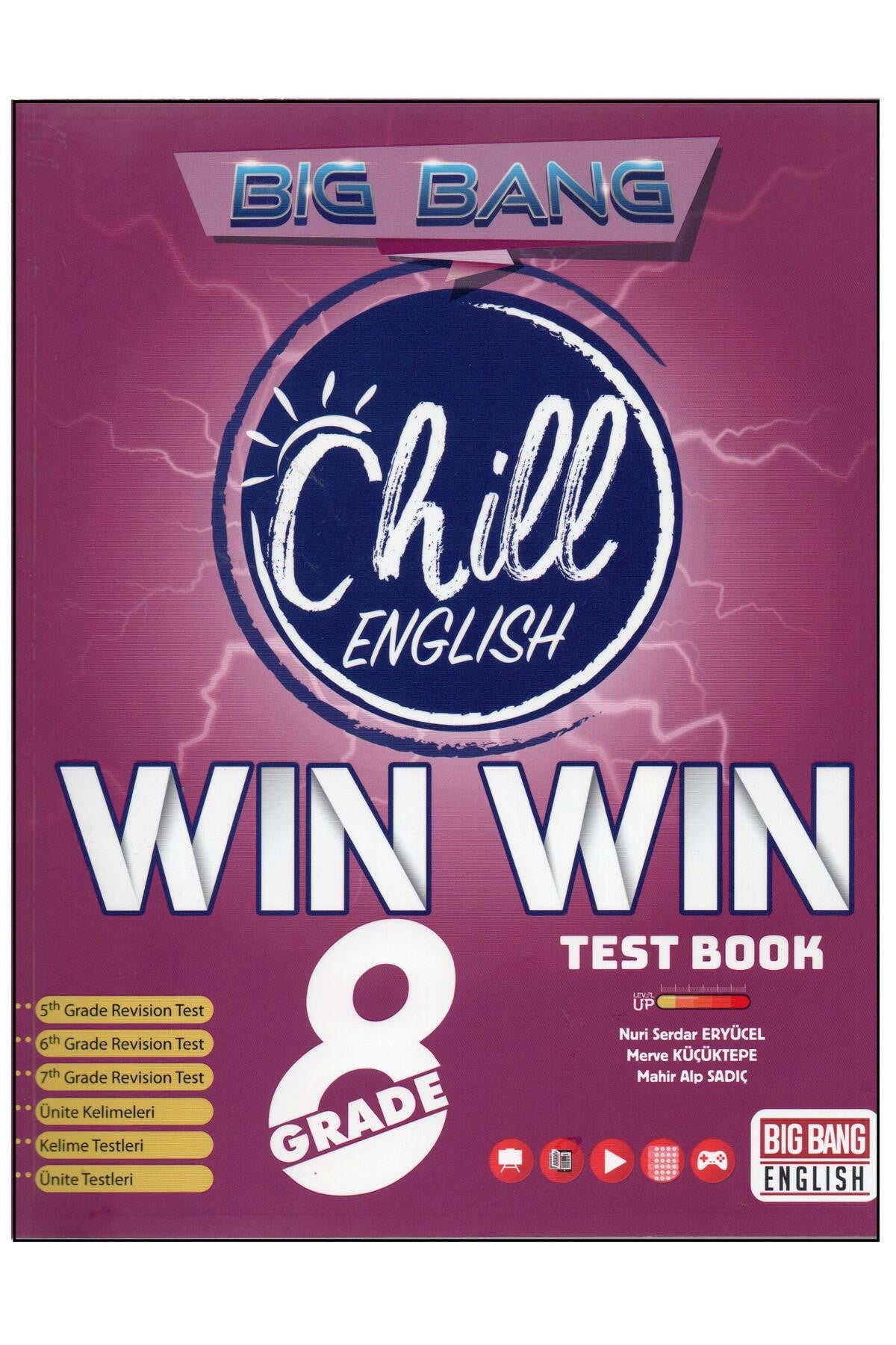 Newton 8. Sınıf Big Bang Wın Wın Test Book - Nuri Serdar Eryücel kitap kapağı