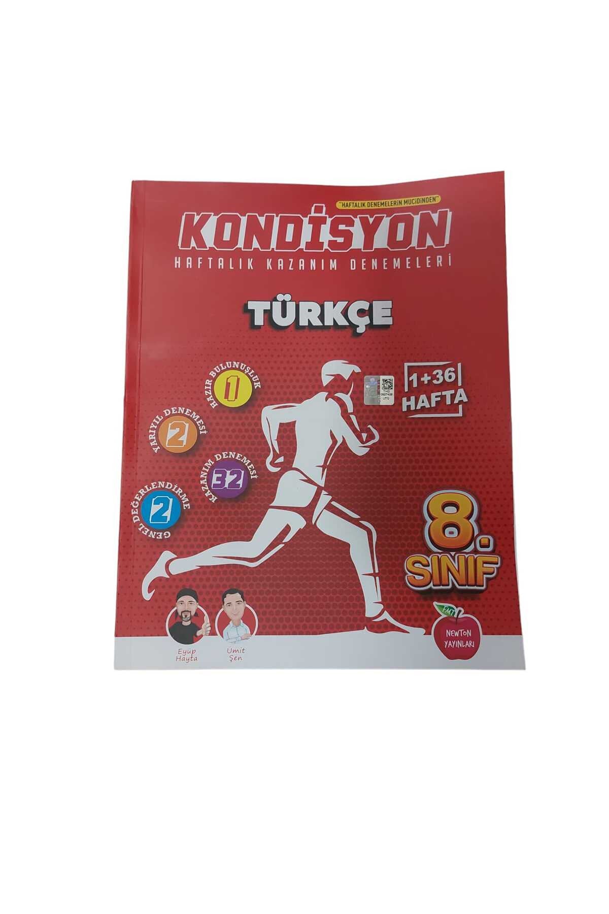 Newton 8.Sınıf Kondisyon + Türkçe Denemesi 37 Hafta - Eyüp Hayta kitap kapağı