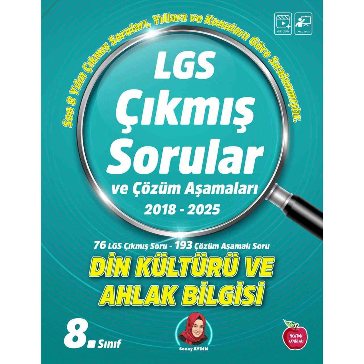 Newton Lgs Çıkmış Sorular Din Kültürü Yeni 2018 - 2025 kitap kapağı
