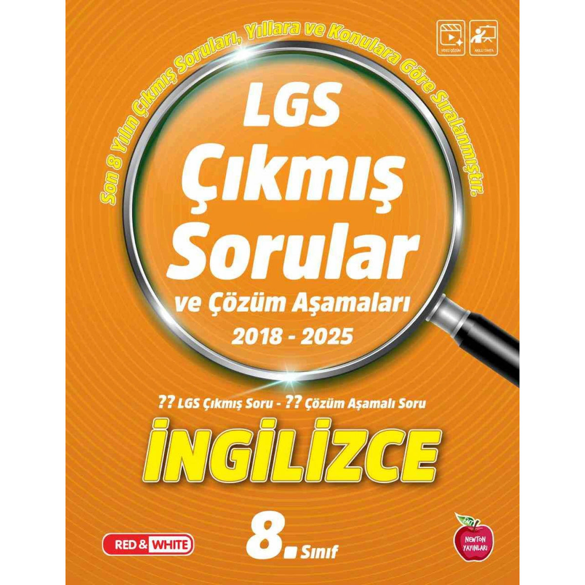 Newton Lgs Çıkmış Sorular İngilizce Yeni 2018 - 2025 kitap kapağı