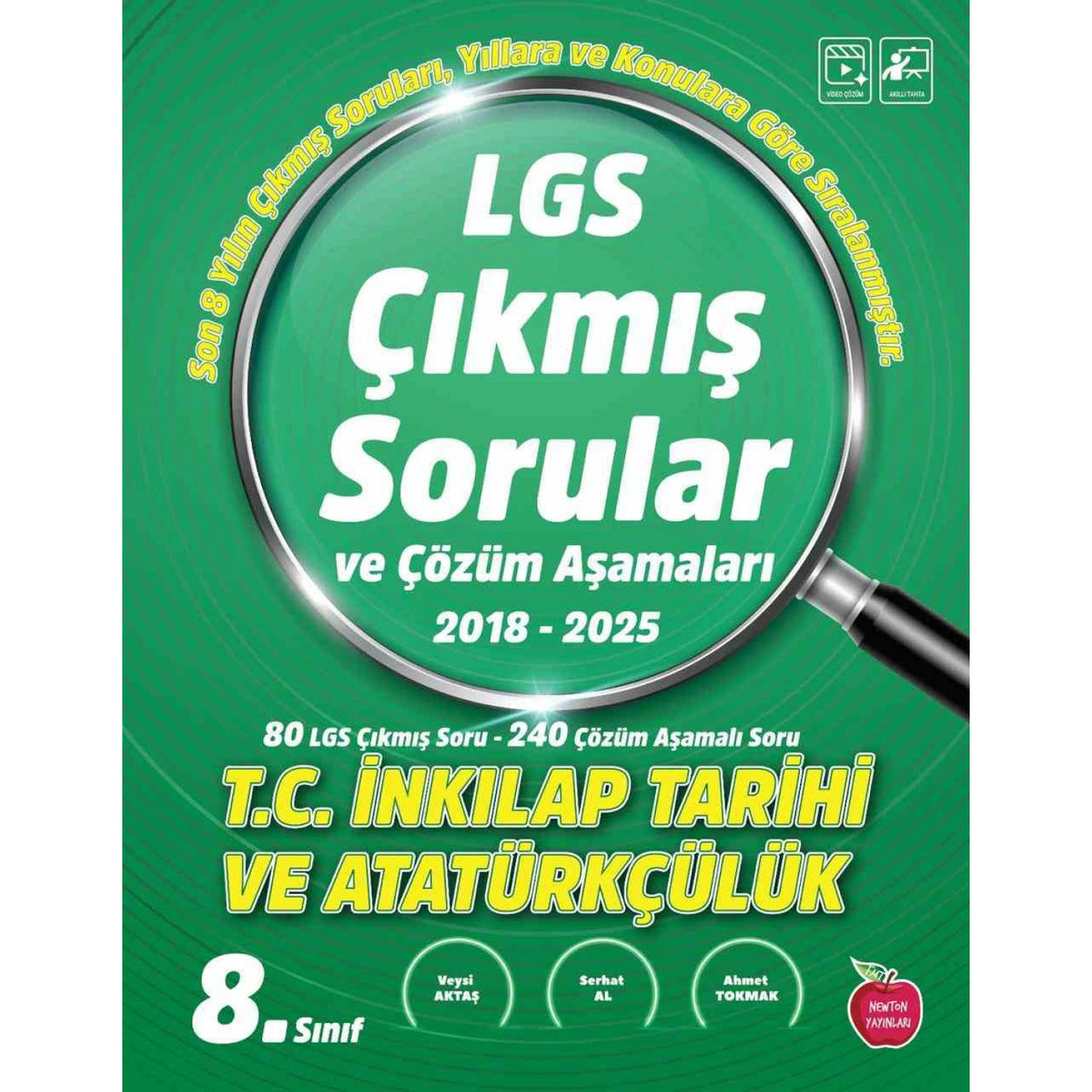 Newton Lgs Çıkmış Sorular İnkılap Tarihi Yeni 2018 - 2025 kitap kapağı