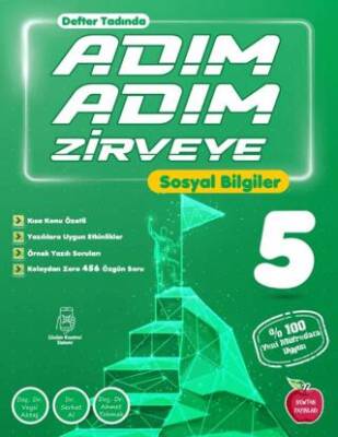5. Sınıf Adım Adım Sosyal Bilgiler Soru Bankası - Kolektif kitap kapağı