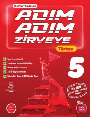 5. Sınıf Adım Adım Türkçe Soru Bankası - Ebru Özolçar kitap kapağı