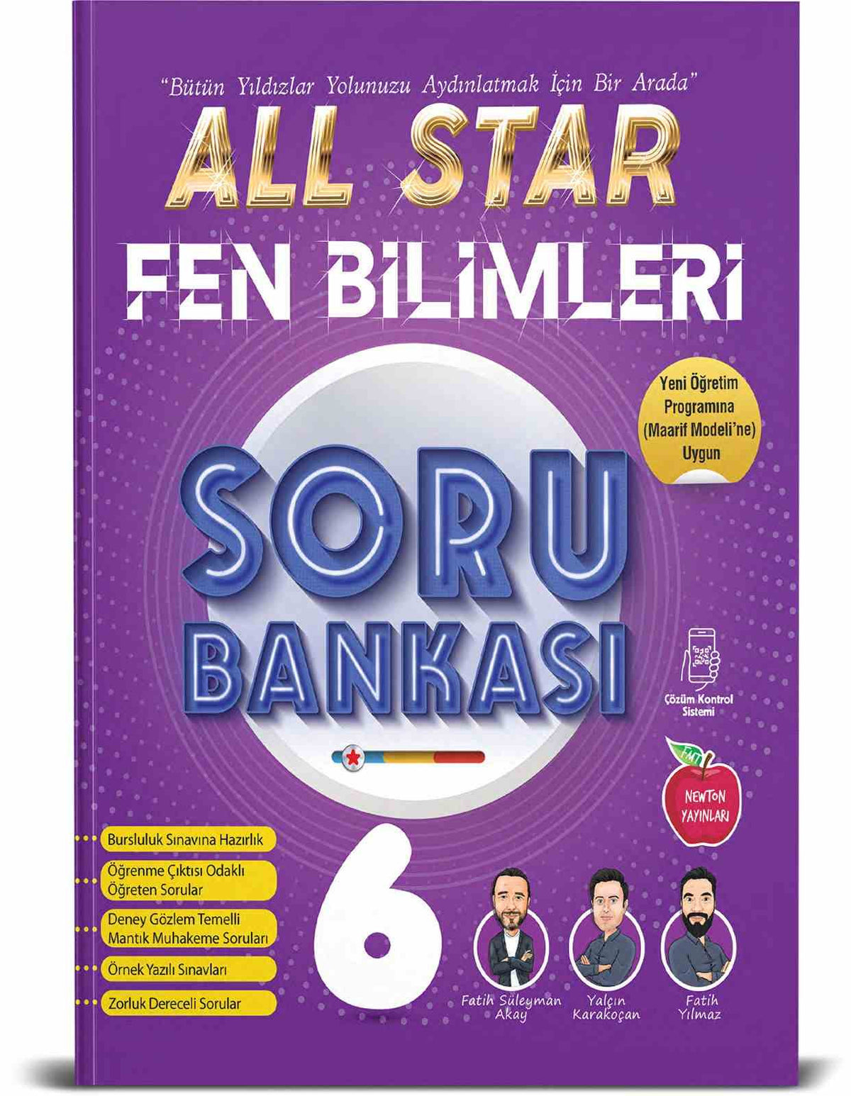 Newton Yayınları 6. Sınıf Fen Bilimleri All Star Soru Bankası Yeni Maarif - Kolektif kitap kapağı