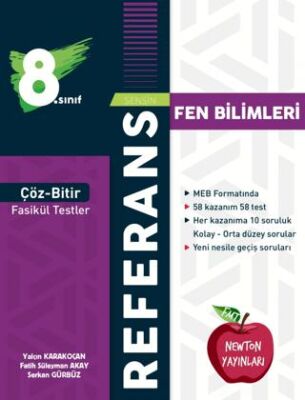 Newton 8. Sınıf Referans Fen Fasikül - Kolektif kitap kapağı