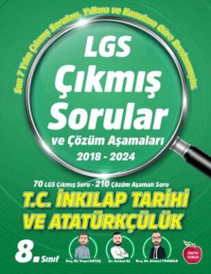 LGS Çıkmış Sorular T.C İnkılap Tarihi ve Atatürkçülük - Veysi Aktaş kitap kapağı