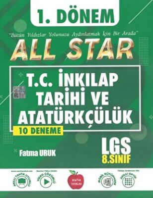 Newton Yayınları LGS İnkılap Tarihi 1.Dönem 10 Deneme Sınavı - Kolektif kitap kapağı