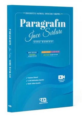 Paragrafın İnce Sırları Soru Bankası