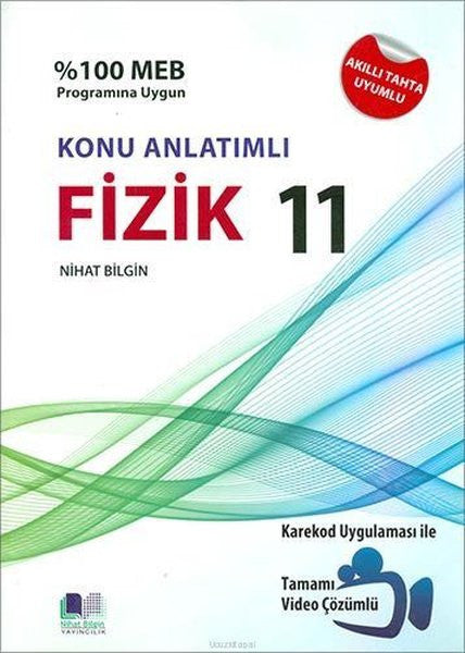 Nihat Bilgin 11.Sınıf Fizik Konu Anlatımlı - Komisyon kitap kapağı