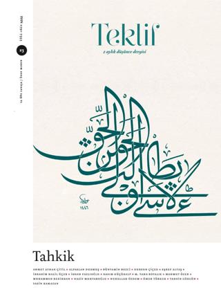 Teklif 2 Aylık Düşünce Dergisi Sayı: 23 Kasım 2025 | Ketebe Yayınları (Ciltsiz)  - Resim 1
