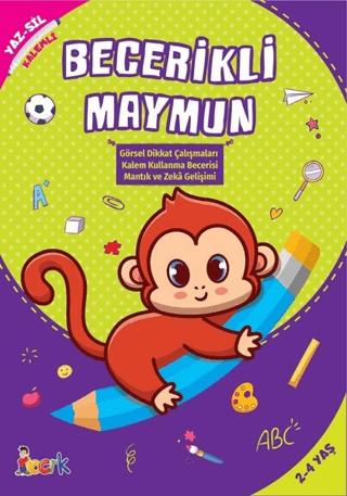 Becerikli Maymun - Yaz-Sil Kalemli