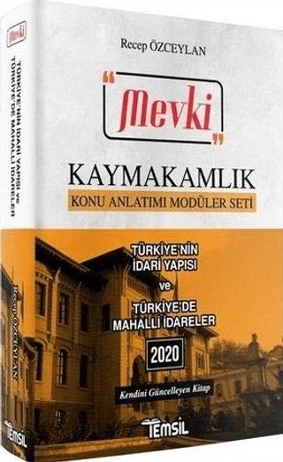 Mevki Türkiyenin İdari Yapısı Türkiyede Mahalli İdareler Kaymakamlık Konu Anatımı Modüler Seti 2020 | Temsil Kitap (Ciltsiz)  - Resim 1