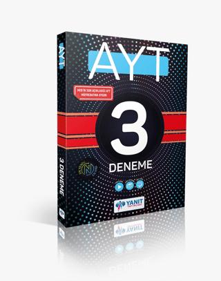 Yanıt AYT 3 Lü Fasikül Deneme- Meb Yeni Müfredat | Yanıt Yayınları (Ciltsiz)  - Resim 1