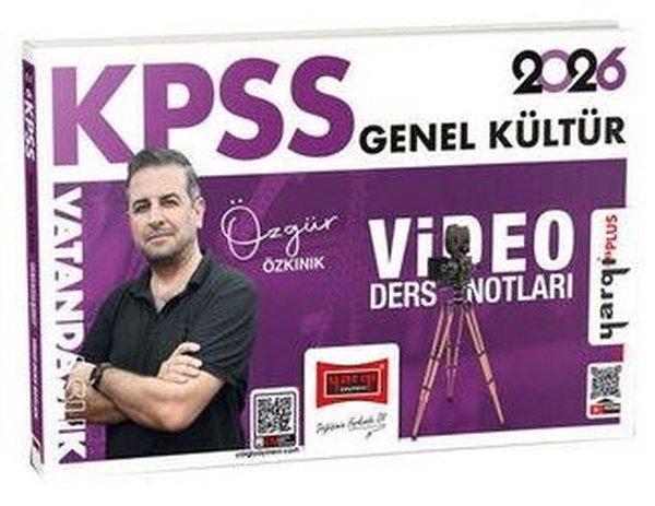 2026 KPSS Genel Kültür Vatandaşlık Video Ders Notları | Yargı Yayınları (İnce Kapak)  - Resim 1