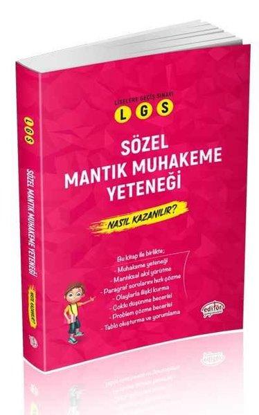 LGS Sözel Mantık Muhakeme Yeteneği Nasıl Kazanılır? | Editör (İnce Kapak)  - Resim 1