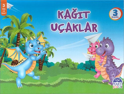 Kağıt Uçaklar (3 Boyutlu) Martı Çocuk Yayınları | Martı Çocuk Yayınları - Resim 1