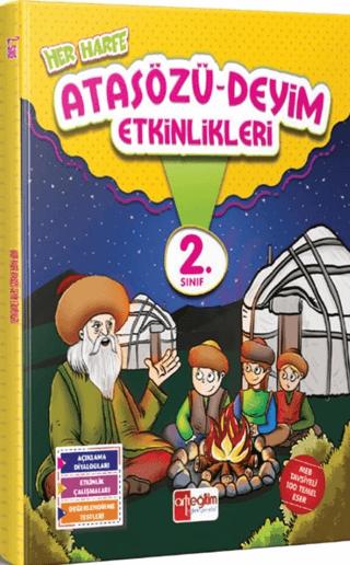 2. Sınıf Her Harfe Atasözü - Deyim Etkinlikleri | Artı Eğitim Yayınları (Ciltsiz)  - Resim 1