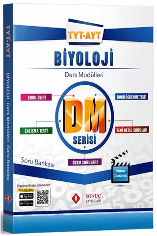 YKS TYT AYT Biyoloji DM Ders Modülleri Soru Bankası