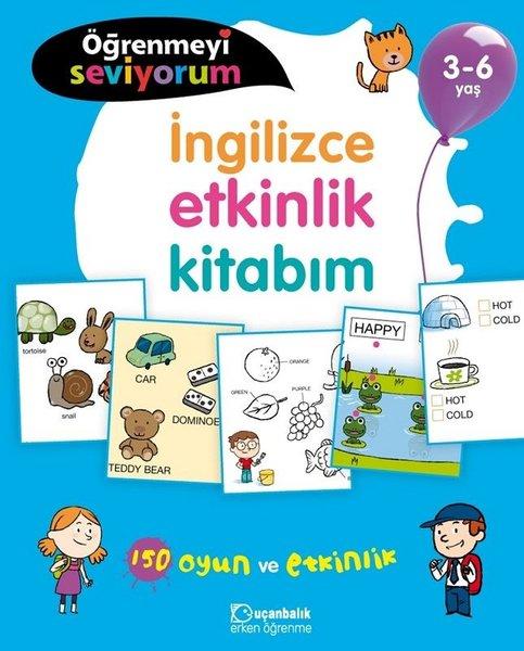 Öğrenmeyi Seviyorum-İngilizce Etkinlik Kitabım 3-6 Yaş | Uçanbalık Yayıncılık (İnce Kapak)  - Resim 1