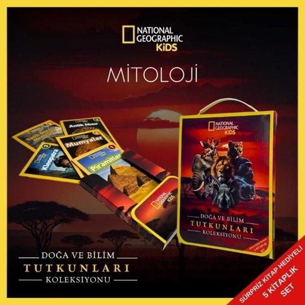 National Geographic Kids - Mitoloji Seti - 5 Kitap Takım - Doğa ve Bilim Tutkunları Koleksiyonu | Beta Kids (İnce Kapak)  - Resim 1