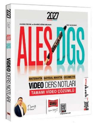 2027 ALES DGS Matematik Sayısal Mantık Geometri Video Ders Notları | Yargı Yayınevi (Ciltsiz)  - Resim 1