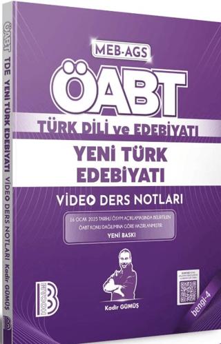 ÖABT Türk Dili ve Edebiyatı Yeni Türk Edebiyatı Video Ders Notları Bengi 4 | Benim Hocam Yayınları (Ciltsiz)  - Resim 1