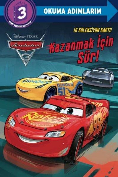 Disney Pixar Arabalar - Kazanmak İçin Sür! Disney Okuma Adımlarım 3 | Beta Kids (İnce Kapak)  - Resim 1