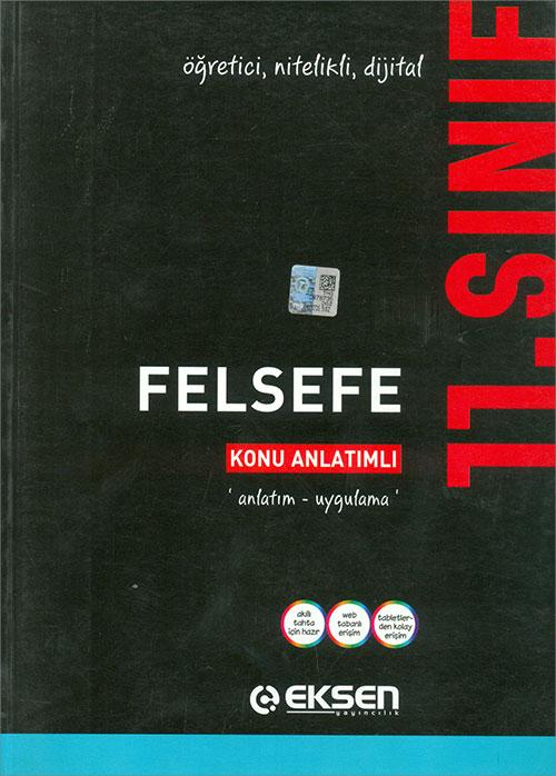 11.Sınıf Felsefe Konu Anlatımlı Eksen Yayınları - Resim 1