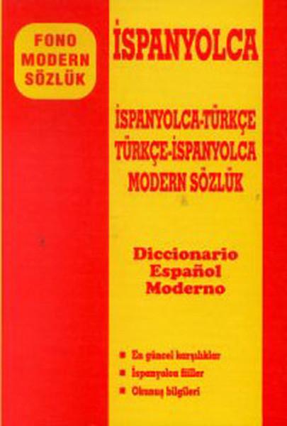 Modern İspanyolca-TürkçeTürkçe-İspanyolca Sözlük | Fono Yayınları (Ciltli)  - Resim 1