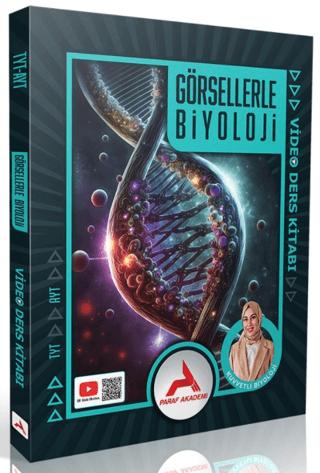 TYT AYT Görsellerle Biyoloji Video Ders Kitabı | Paraf Akademi (Ciltsiz)  - Resim 1