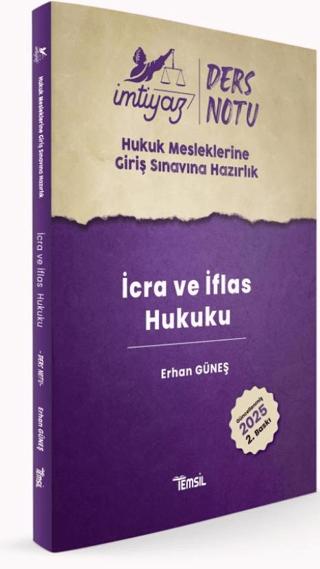 İmtiyaz HMGS Ders Notları İcra ve İflas Hukuku | Temsil Kitap (Ciltsiz)  - Resim 1