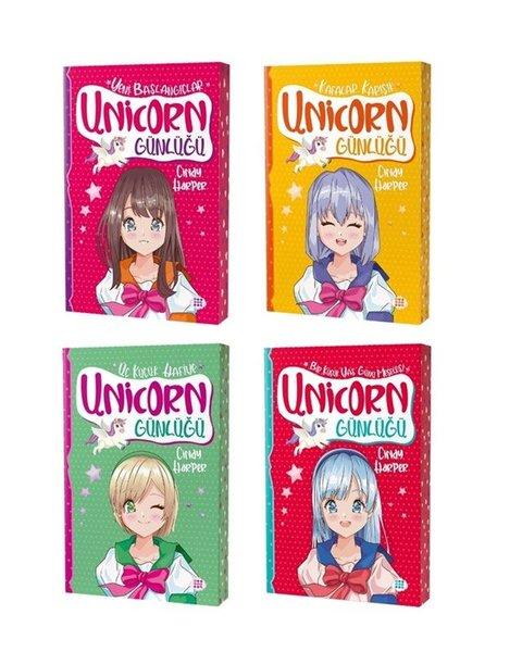 Unicorn Günlüğü Seti - Pembe Günlük - Kutulu | Dokuz Yayınları (İnce Kapak)  - Resim 2