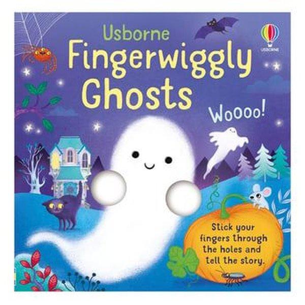 Fingerwiggly Ghosts | Usborne (İnce Kapak)  - Resim 1